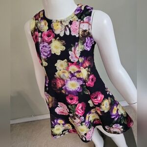 Young Dimensions GIRLS Size 3-4 104cm Sleeveless Floral Dress